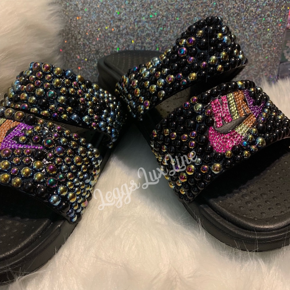 Double Strap Nike Slides